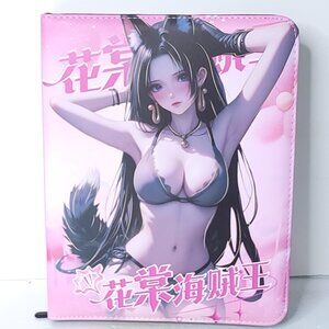 Boa Hancock Neko Card Binder 3-Ring Anime Waifu Double Sided Redemption Folder